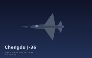 Chengdu J-36 成都殲-36第六代戰鬥機