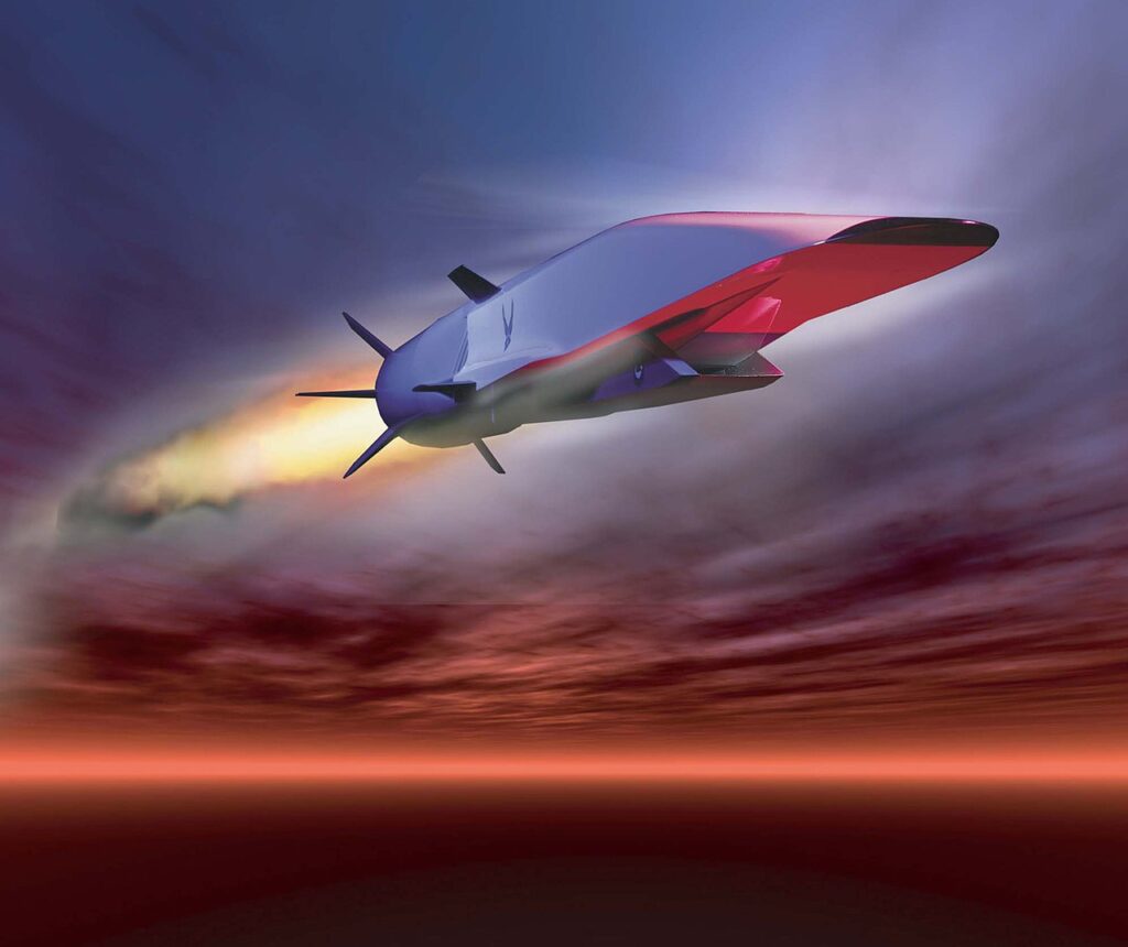 Boeing X-51A Waverider hypersonic test vehicle