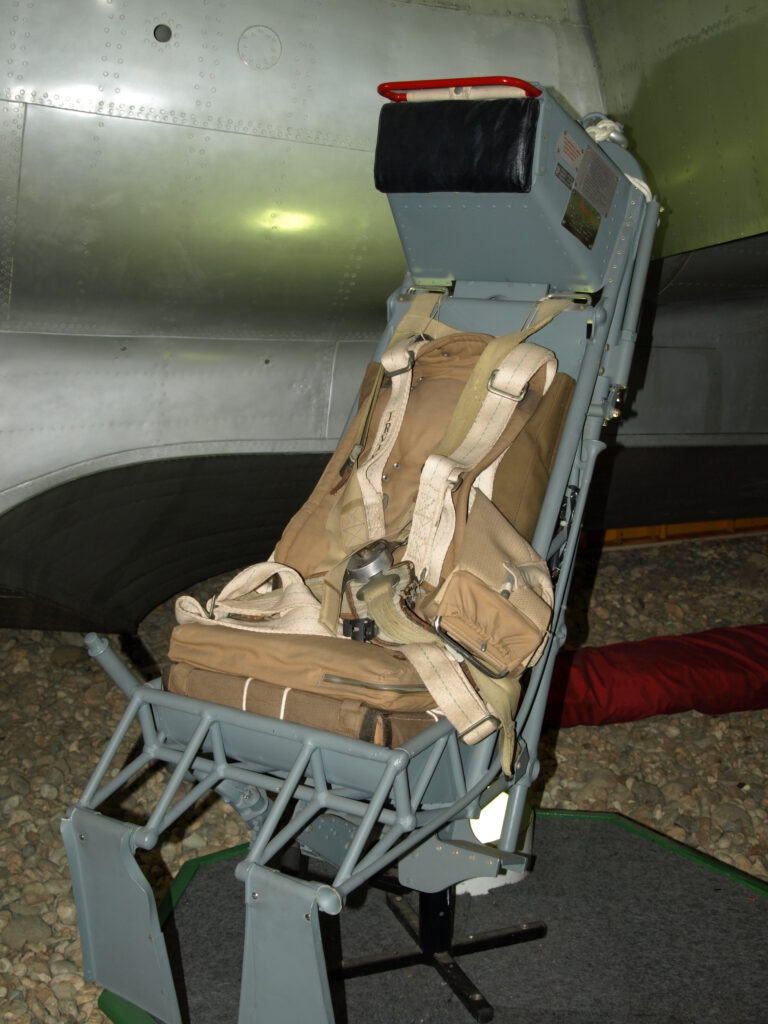 Martin-Baker Mk.1 ejection seat historical photograph