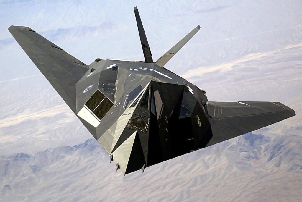 F-117 Nighthawk stealth attack aircraft USAF
