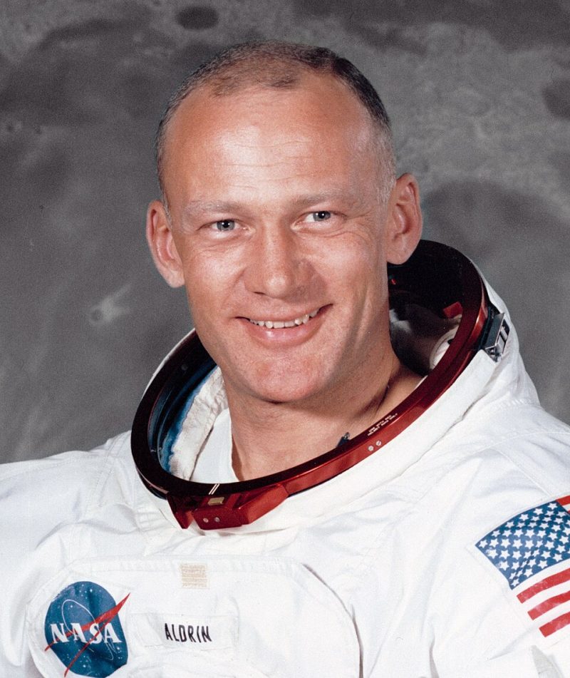 Buzz Aldrin, second human on the Moon