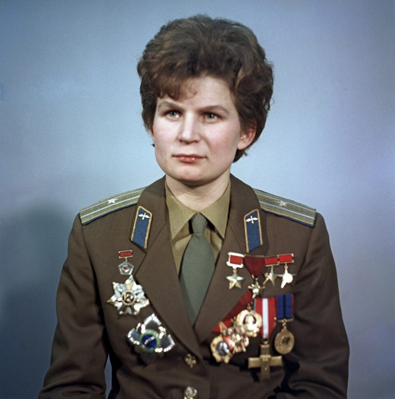 Valentina Tereshkova, the first woman in space